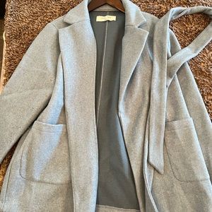 Love Tree: Baby blue coat